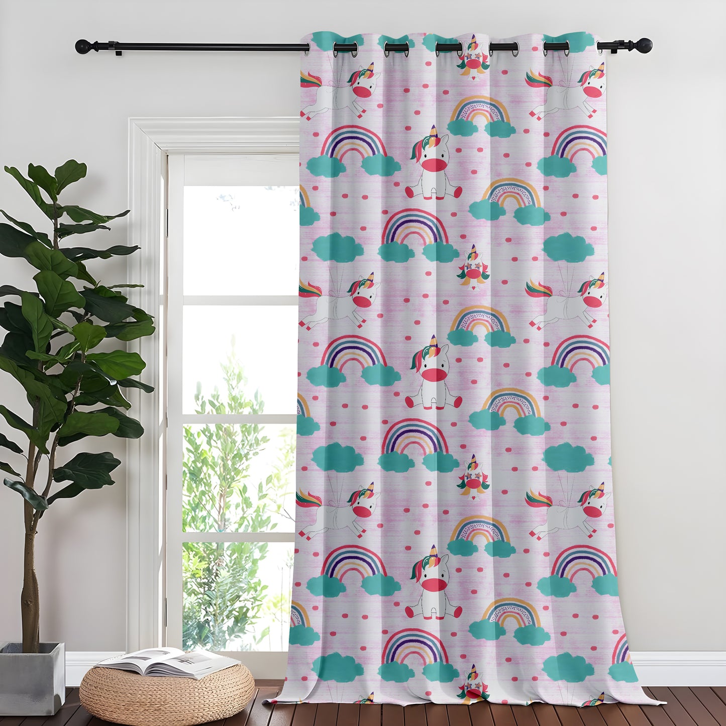 Whimsical Unicorn Curtains