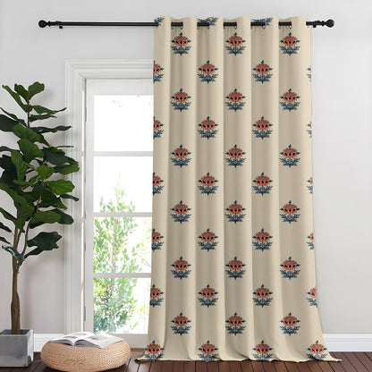 Vintage Floral Curtains