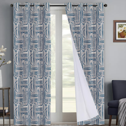 Abstract Arc Curtains