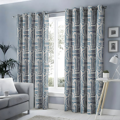 Abstract Arc Curtains