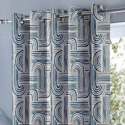 Abstract Arc Curtains