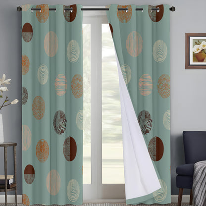 Whimsical Circle Curtains