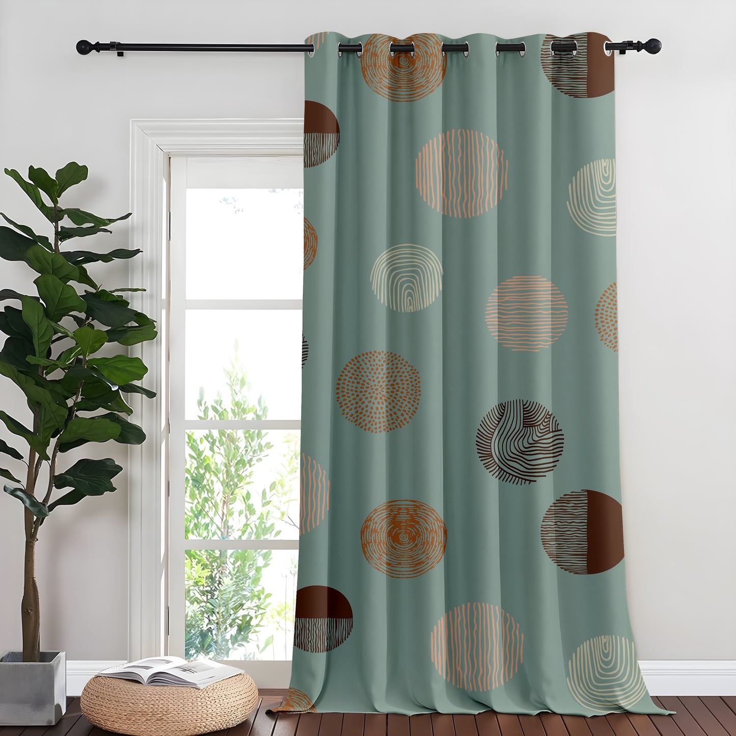 Whimsical Circle Curtains