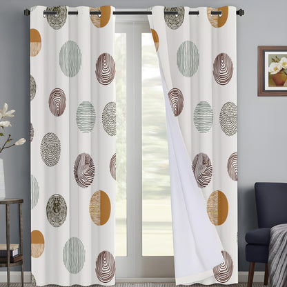 Whimsical Circle Curtains