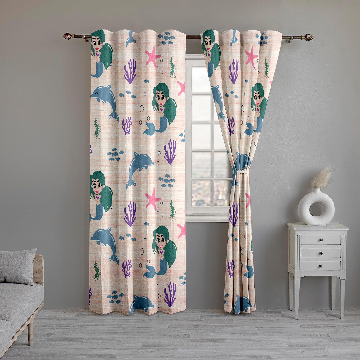 Mermaid Dreams Curtains