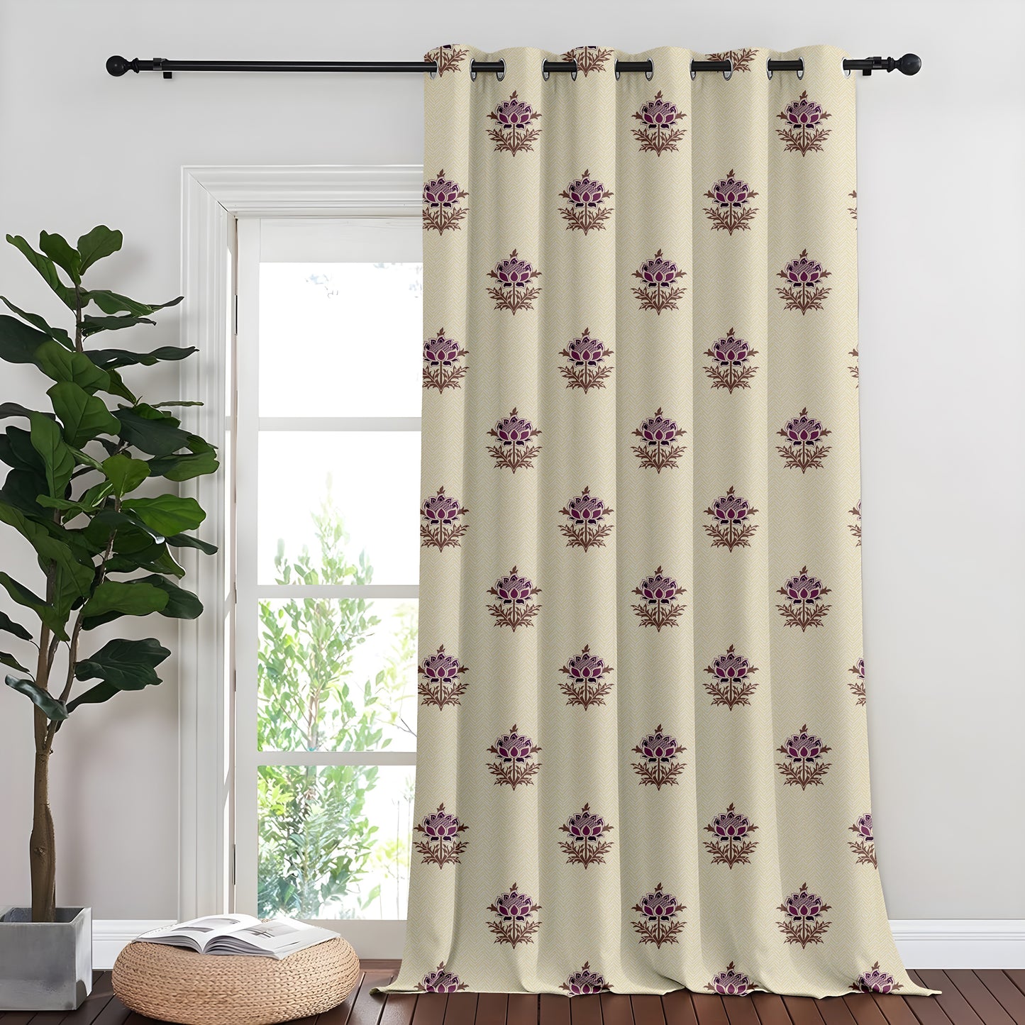 Vintage Floral Curtains