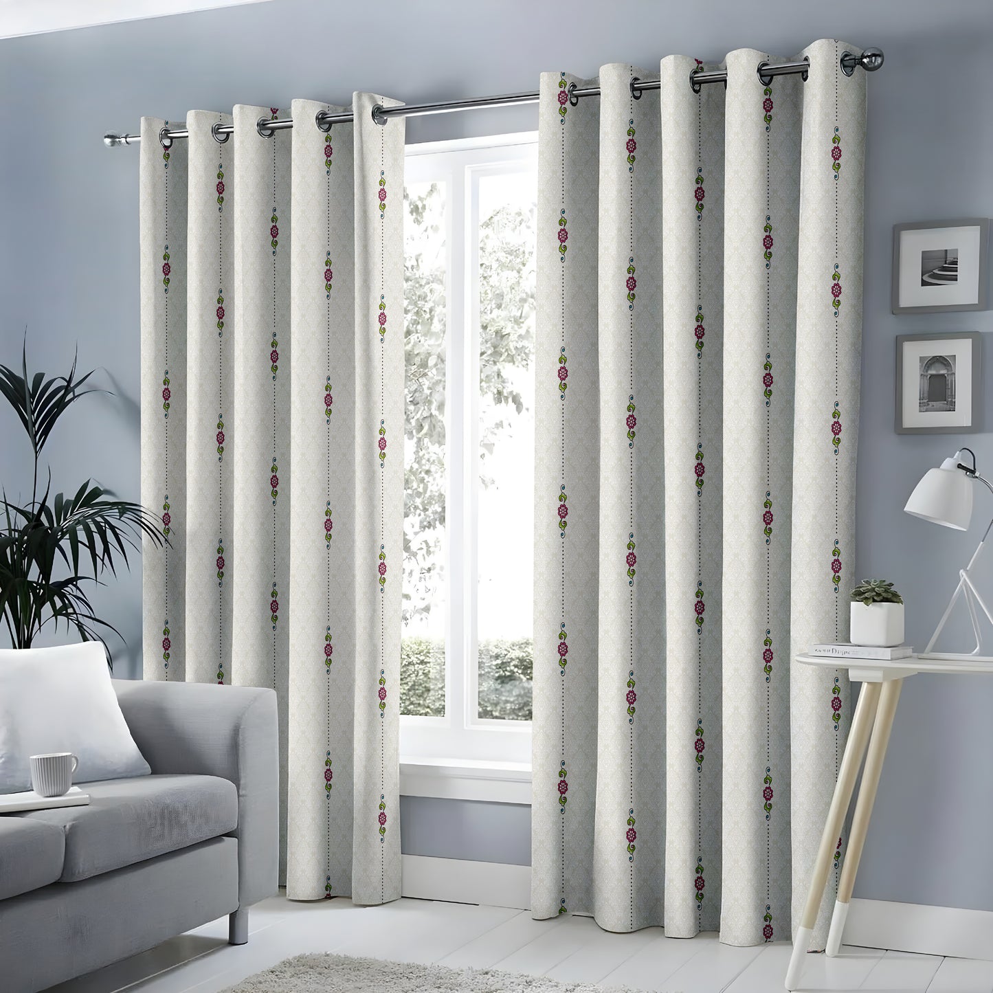 Whimsical Floral Curtains