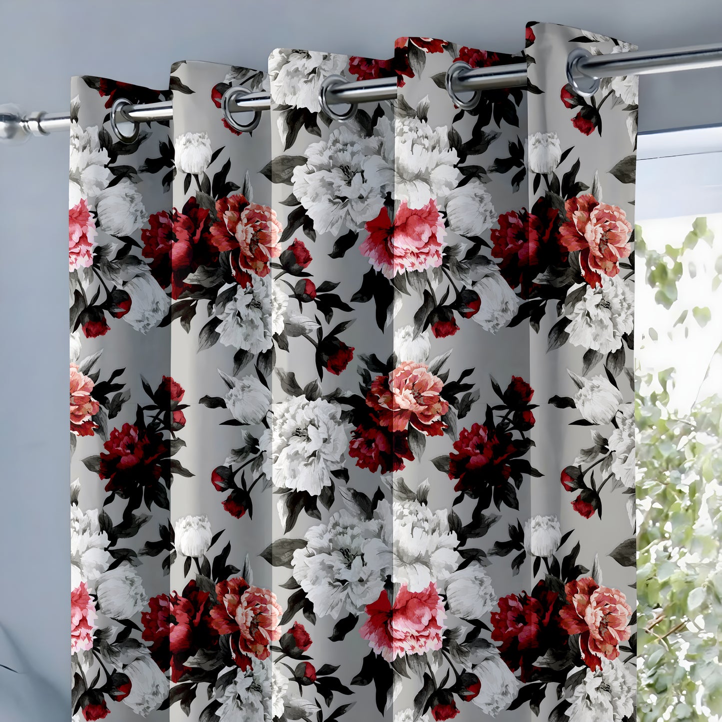 Whimsical Floral Curtains