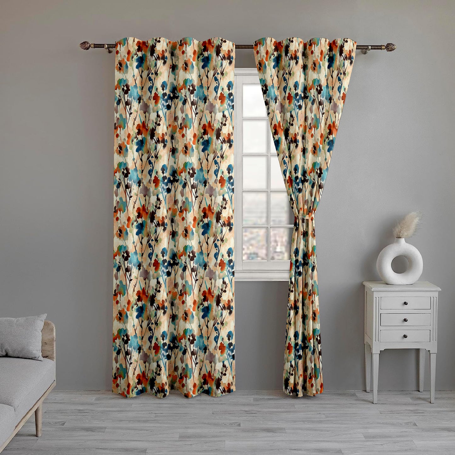 Whimsical Floral Curtains