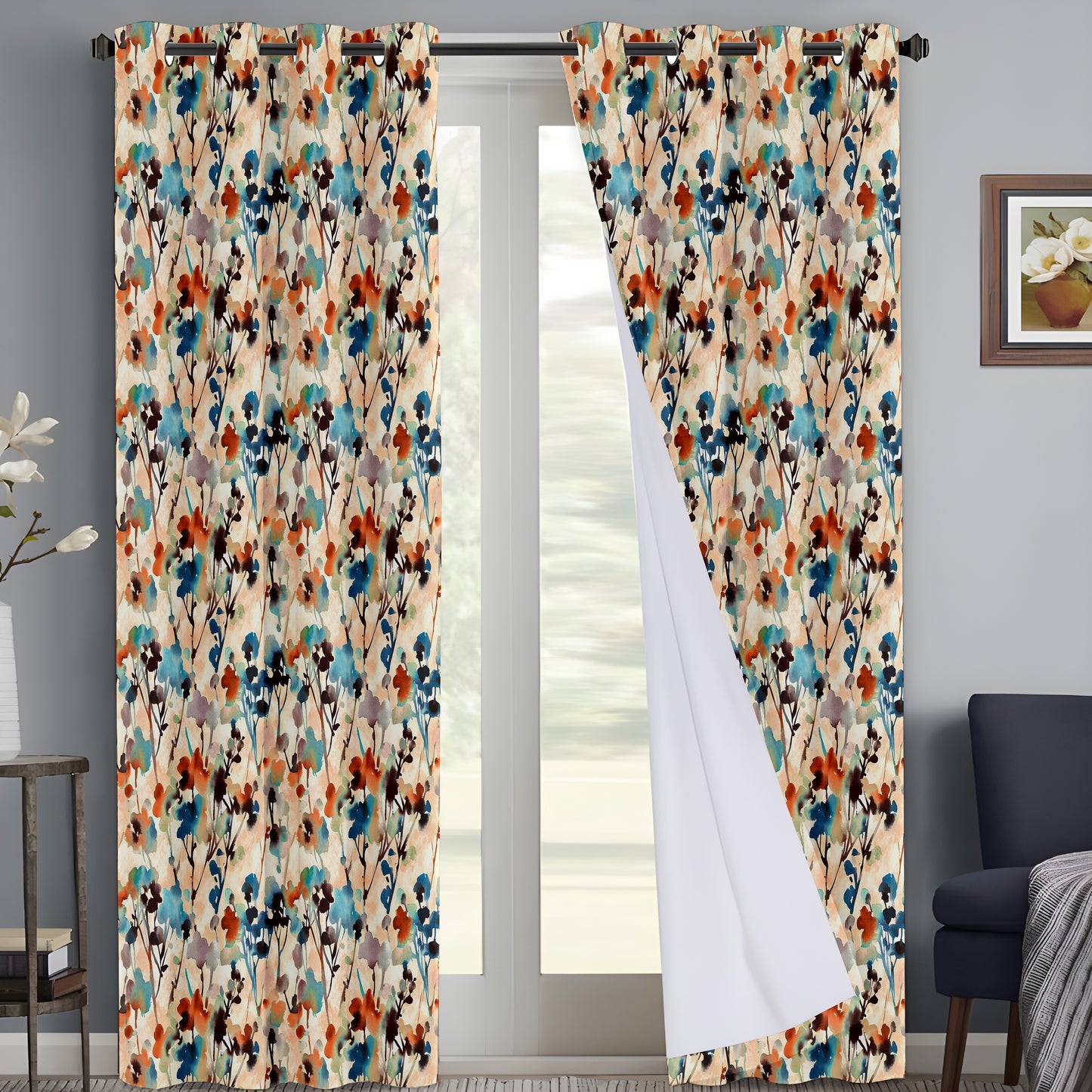 Whimsical Floral Curtains