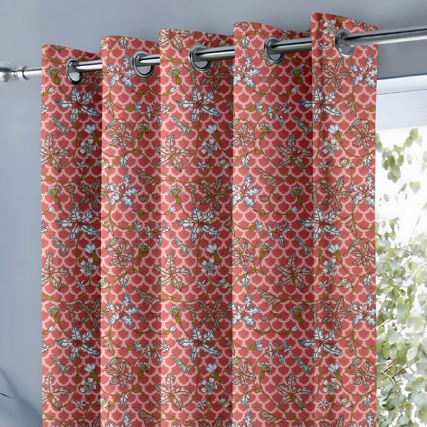 Whimsical Floral Curtains