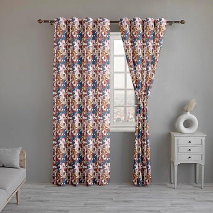 Rustic Floral Rhapsody Curtains