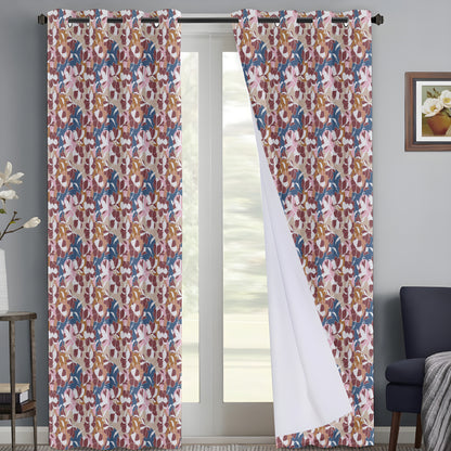 Rustic Floral Rhapsody Curtains