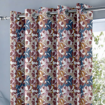 Rustic Floral Rhapsody Curtains