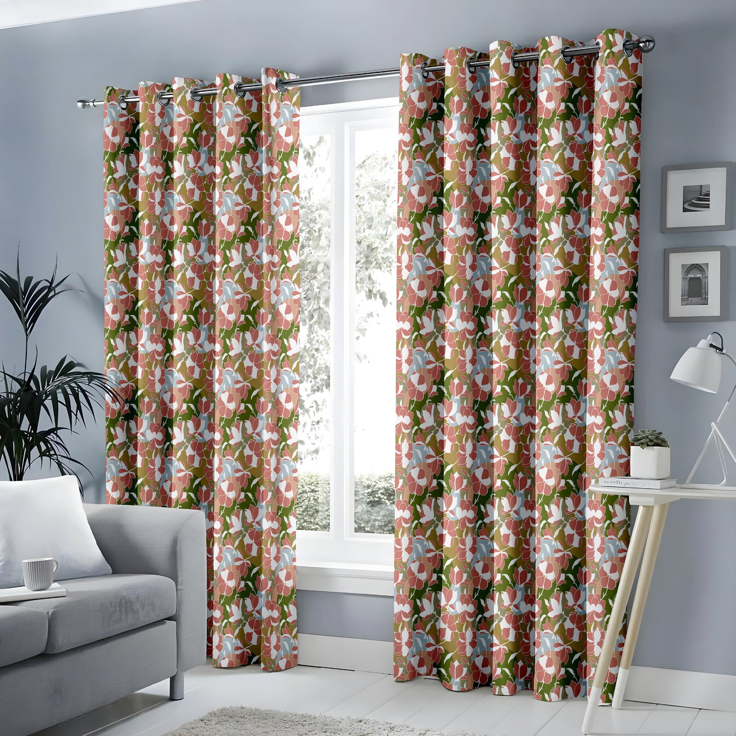 Whimsical Floral Curtains