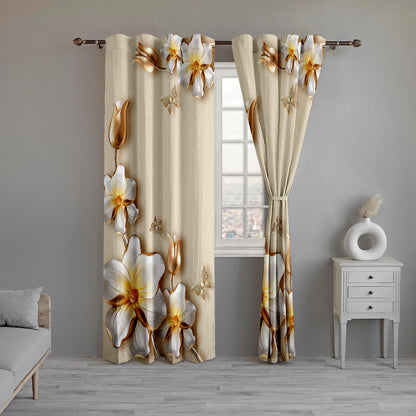 Royal Floral Curtains