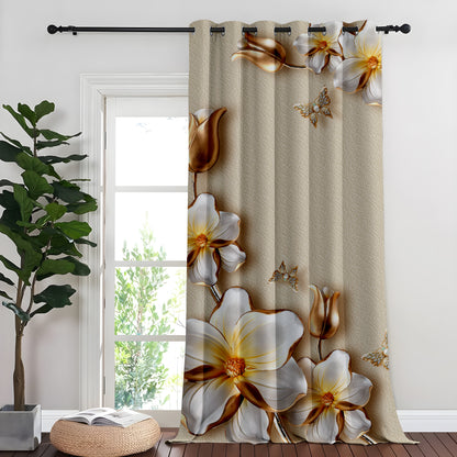 Royal Floral Curtains