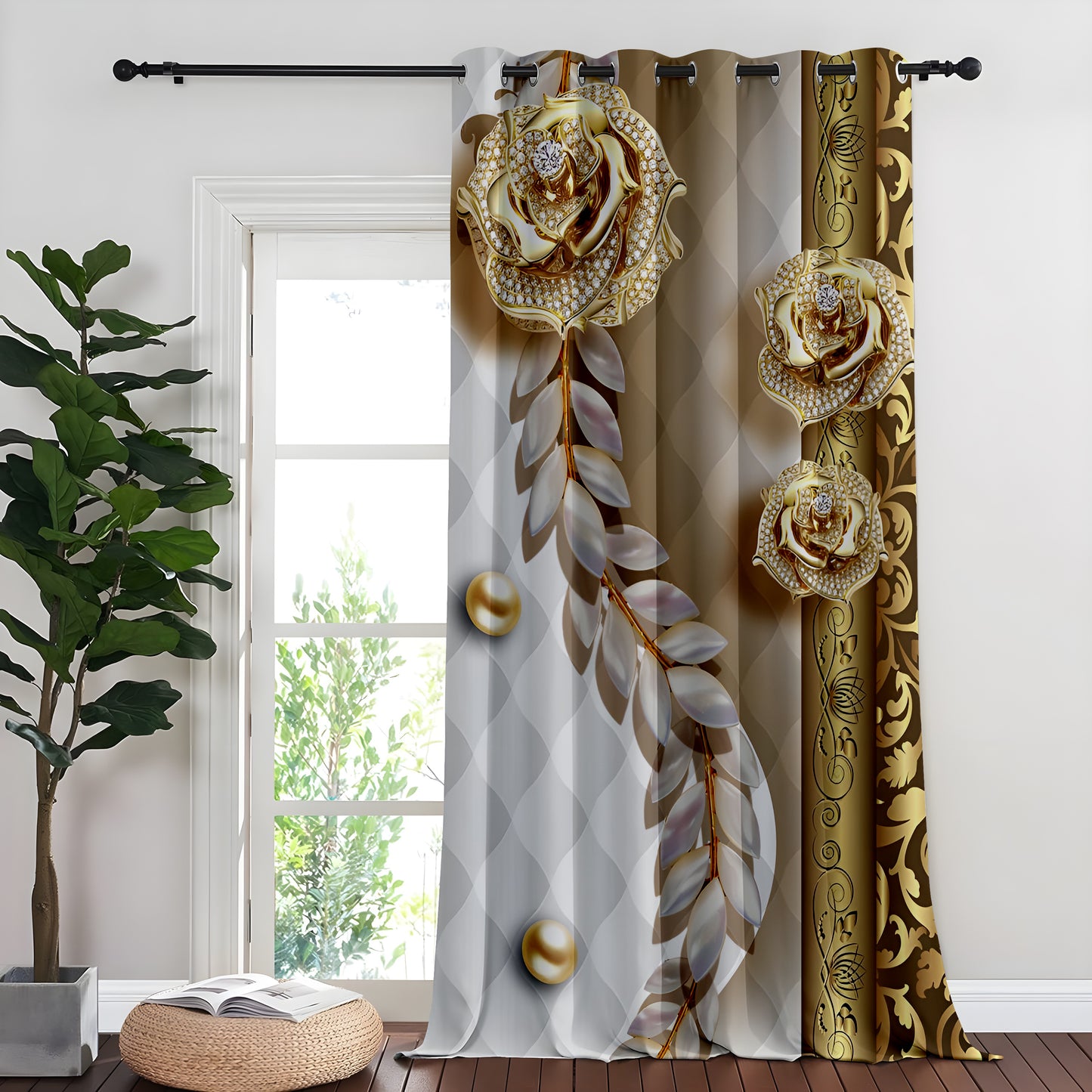 Royal Rose Curtains