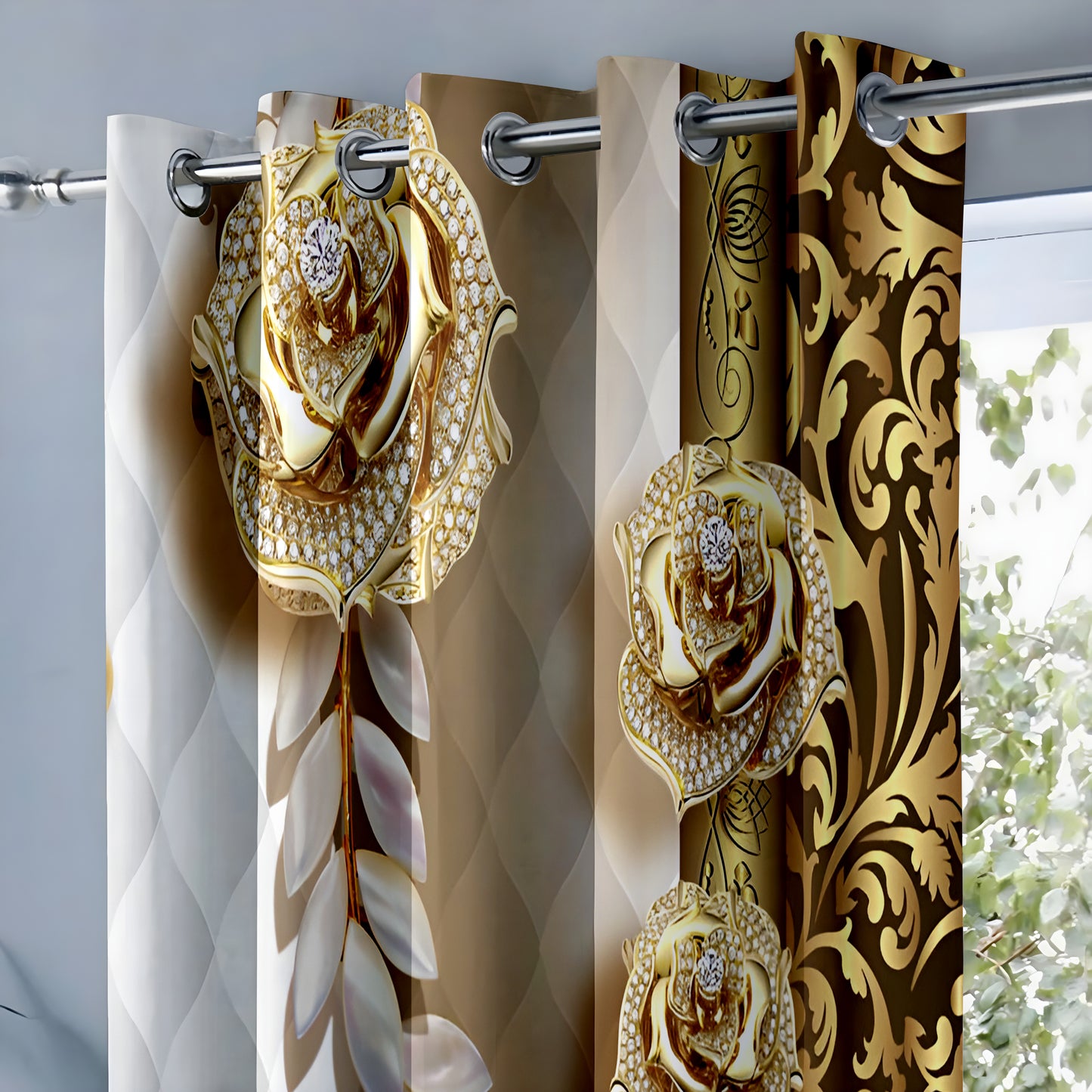 Royal Rose Curtains