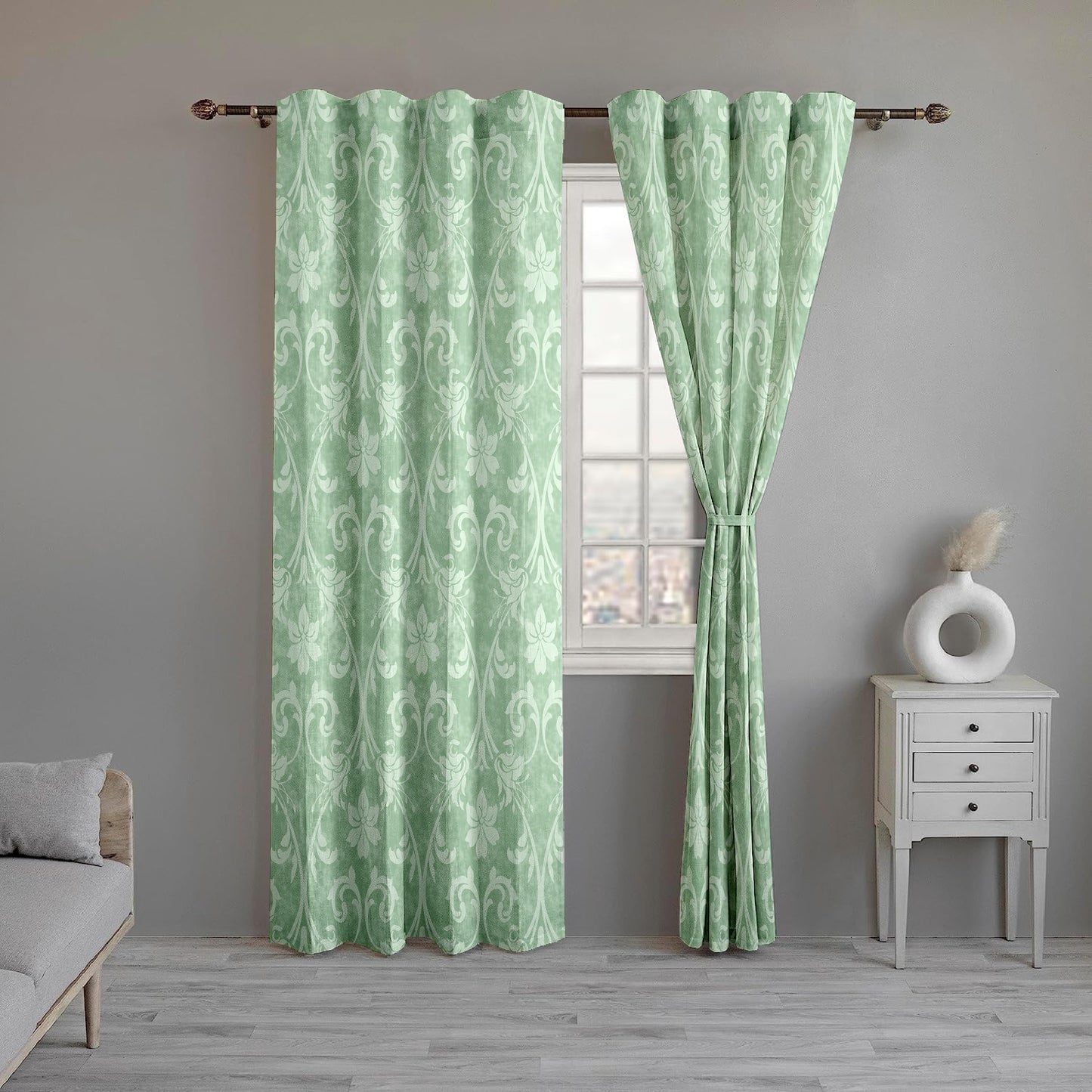 Vintage Floral Curtains