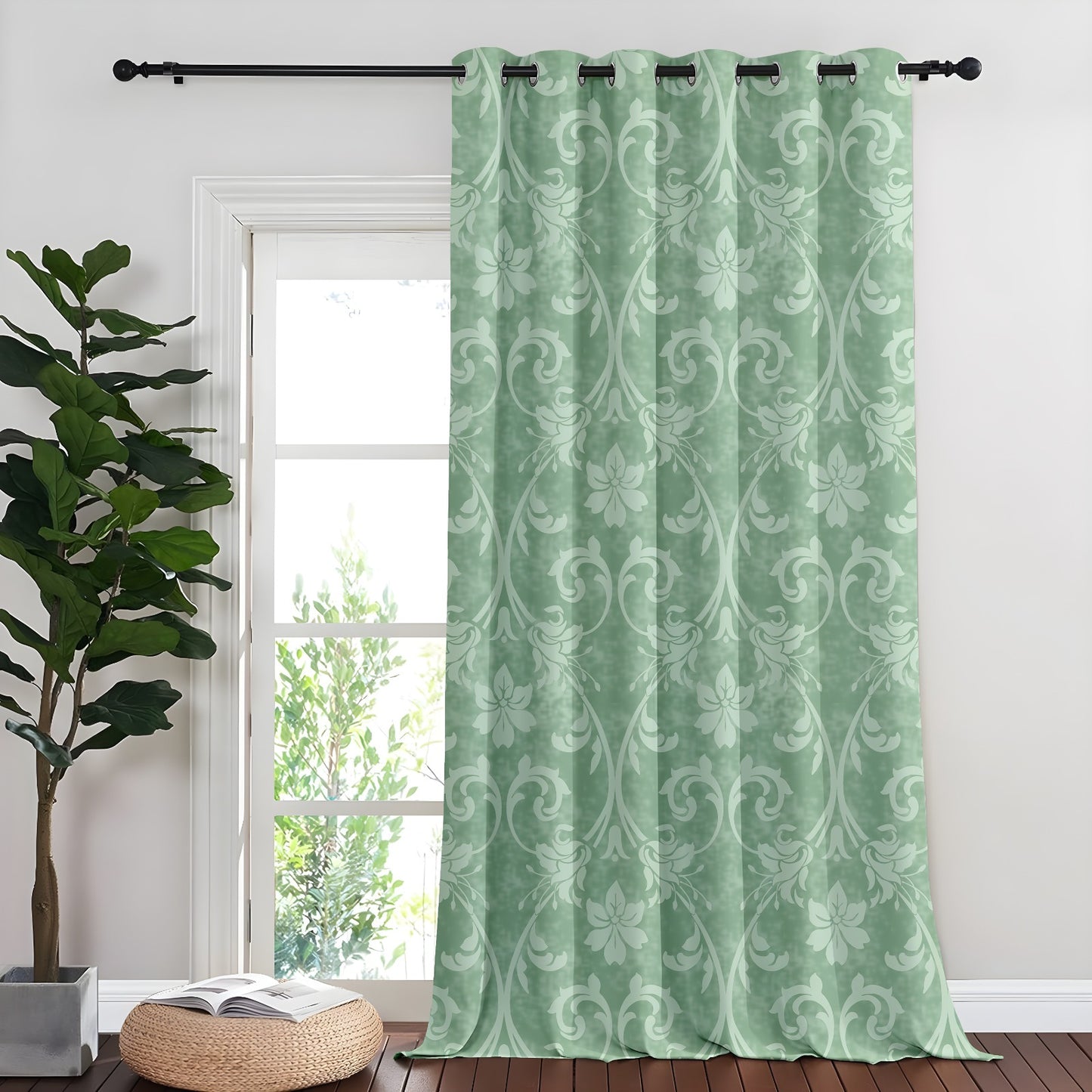 Vintage Floral Curtains